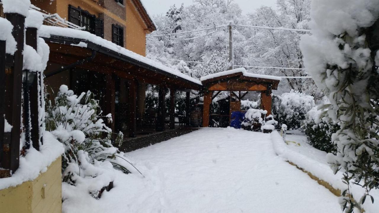 Le Chalet Del Pollino โรตอนดา ภายนอก รูปภาพ